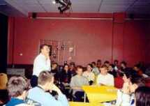 rencontre au collge<BR>( Auvergne, Avril 2002)
