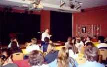 rencontre au collge<BR>( Auvergne, Avril 2002)