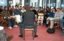 rencontre au collge de La Mure<BR>(Isre, Novembre 2001)