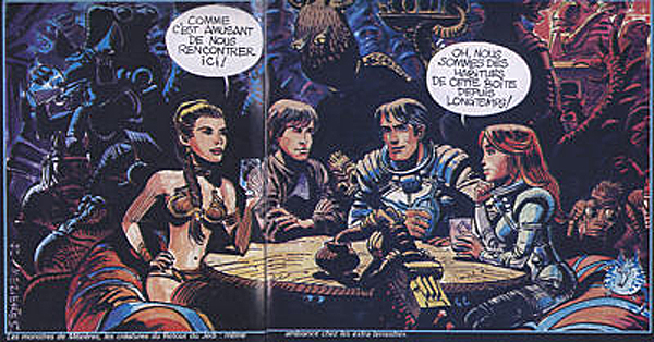 Quand Valrian & Laureline rencontrent Han Solo et Lea
